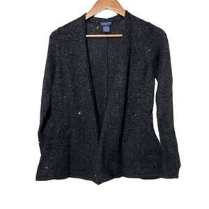 Doncaster Womens Cardigan Sweater Womens XS Long Sleeve Open Front